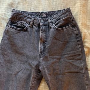 BDG black high rise mom jeans